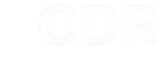 CDR Solutions Logo 2025 White