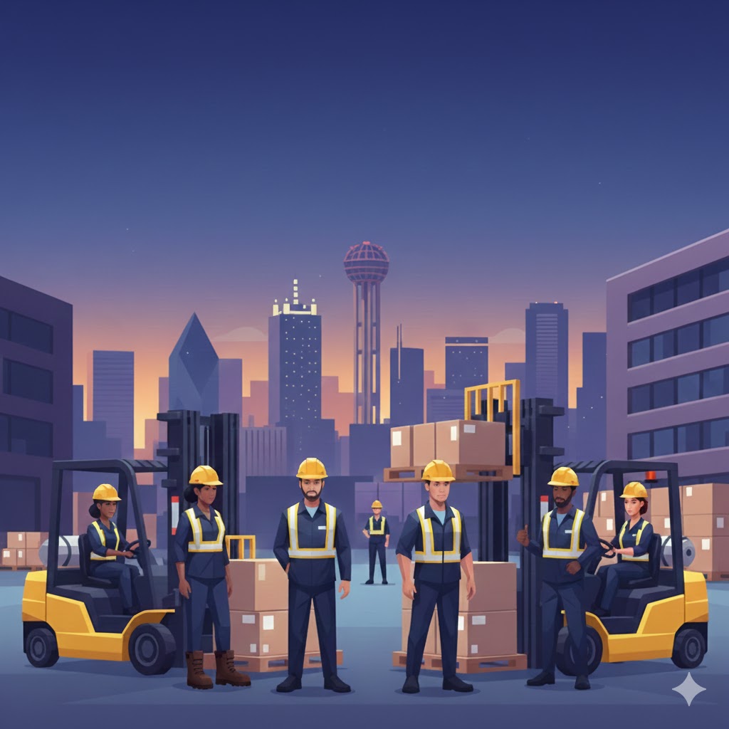 Streamline Your Hiring: Find Skilled Forklift Operators in Dallas, Texas
