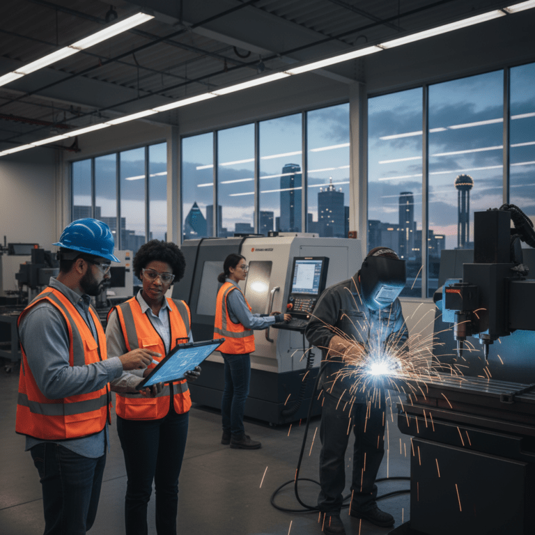 The Future is Built by Hand: Why Skilled Trade & Manufacturing are Booming in Dallas