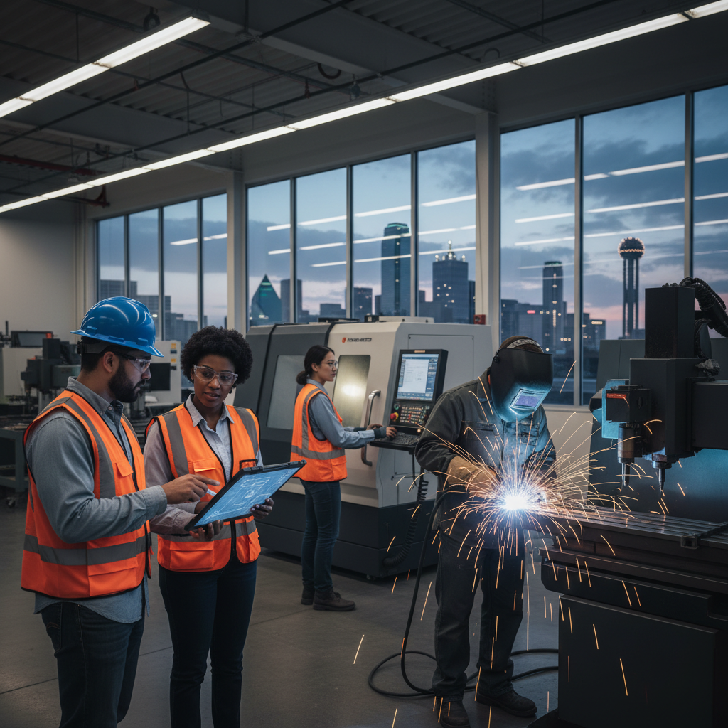 The Future is Built by Hand: Why Skilled Trade & Manufacturing are Booming in Dallas